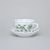 Šálek a podšálek B + B, 210 ml / 14 cm na kávu, zelený cibulák, Český porcelán a.s.