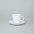 Cup 90 ml (espresso) plus saucer 135 mm, Thun 1794 Carlsbad porcelain, TOM 29965