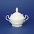 Sugar bowl 300 ml, Thun 1794 Carlsbad porcelain, BERNADOTTE ivory