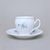BERNADOTTE Hořec: Šálek a podšálek kávový 220 ml / 16 cm, Thun 1794, karlovarský porcelán