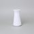 Vase mini Diamond White (shape 3), White + Black Dots, 13 cm, Goldfinger Porcelain