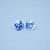Earrings: Dots - Blue Decors, 3 variants, Porcelain Jewels Studio Mallys