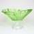 Crystal Bowl Plantica Green, 33 cm, Aurum Crystal