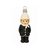Christmas Glass Chimney Sweep Ornament, 10 cm, Czech Ornaments MIJA