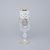 Claudia 180 ml, champagne glass, enamel flowers + gold, Novoborské sklo