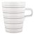 Mug 0,45 l, No Limits 24943 Cream Lines, Seltmann Porcelain