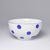 Miska Vital 14,5 cm 600 ml, modré puntíky, Thun 1794, karlovarský porcelán
