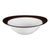 Bowl 28 cm, Trio 23602 Dark Chocolate, Seltmann Porcelain