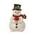 Snowman figurine Little Messenger of Happiness 8 / 8 / 12.5cm, stoneware, Goebel
