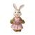 Figurine Rabbit Girl Cute flower Girl 6,5 / 5,5 / 12 cm, stoneware, Goebel