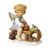 Angel Joyful Sleigh Ride 9.5 / 5.5 / 9.5cm, biscuit china, Nina & Marco, Goebel