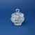 Dóza s víkem / cukřenka 250 ml, brus Maia, Bohemia Crystal