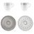 Coffeecups set 2 First Platin 200ml, porcelain, Goebel