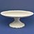 Cake plate on stand 32 cm, Thun 1794 Carlsbad porcelain, BERNADOTTE ivory