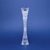 Křišťálová váza Na jednu květinu, broušená úzká 500PK, 255 mm, Crystal BOHEMIA