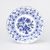 Dinner plate 26 cm, Original Blue Onion pattern + platinum