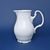 Creamer / Jug 1 l, Thun 1794 Carlsbad porcelain, BERNADOTTE white