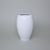 Vase middle 170 mm, Thun Calsbad porcelain, Lea white