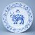 Plate dining 24 cm, Taurus, (wall plate too), Original Blue Onion Pattern