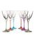Sklenice na víno, 210 ml, set 6 ks., Fusion Colour, RCR Cristalleria Italiana