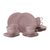 Beat old rose: Coffee set 18 pcs., porcelain Seltmann