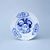 Annual plate 1996 18 cm, relief, Original Blue Onion Pattern