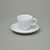 Cup 70 ml espresso and saucer 11 cm, Isabelle, Langenthal 1906