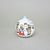 Christmas Tree Decoration Ball "Czech Winter 1918", 7,5 cm, Decor n. 3, Hand-decorated