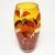 Egermann: Vase Amber - Yellow Stain, h: 30 cm, Crystal Vases Egermann