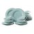 Beat arctic blue: Tea set 18 pcs, porcelain Seltmann