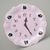 Clock 25 cm wall, Olga 418, Rose China