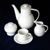 Coffee set for 6 pers., Thun 1794 Carlsbad porcelain, Catrin white