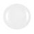 Talíř oválný dezertní 21 cm, Modern Life UNI bílý, Porcelán Seltmann