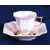 Cup and saucer mocca 90 ml, Empir 382, Rose China