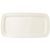 Cake platter rectangular 36,5 x 19 cm, Saphir Diamant uni 3, Tettau Porcelain