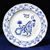 Plate dining 24 cm, Capricorn, (wall plate too), Original Blue Onion Pattern