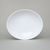 Plate deep 23 cm, Thun 1794 Carlsbad porcelain, Loos white