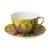 Cup and saucer James Rizzi - My New York City Sunset, 500 ml / 19 cm, Fine Bone China, Goebel
