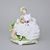 Flowergirl 14 x 8 x 17 cm, Kurt Steiner, Porcelain Figures Unterweissbacher