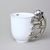 Mug ZOO Chameleon 400 ml, PLATINUM, 12 cm, Goldfinger porcelain