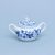 Sugar bowl with handles 0,30 l, Original Blue Onion Pattern, QII