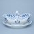 Sauceboat oval with stand 550 ml, Original Blue Onion Pattern