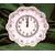 Clock wall 25 cm, Lenka 247p, Rose China