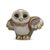 De Rosa - Baby Barn Owl, ceramic figure, De Rosa Montevideo