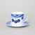 Šálek a podšálek 200 ml / 15 cm, Thun 1794, karlovarský porcelán, BLUE CHERRY
