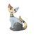 Cat Lola 5.5 / 3 / 8cm, biscuit china, Cats Goebel R. Wachtmeister