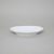 Oval side dish 21 cm, Thun 1794 Carlsbad porcelain, Natalie white