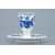 Egg cup with stand 7,5 cm, Original Blue Onion Pattern