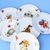 Dessert plate 19 cm, painted annimals, Český porcelán a.s.