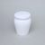 Dóza na moučkový cukr - sypátko 200 ml 10 cm, bílá, Český porcelán a.s.